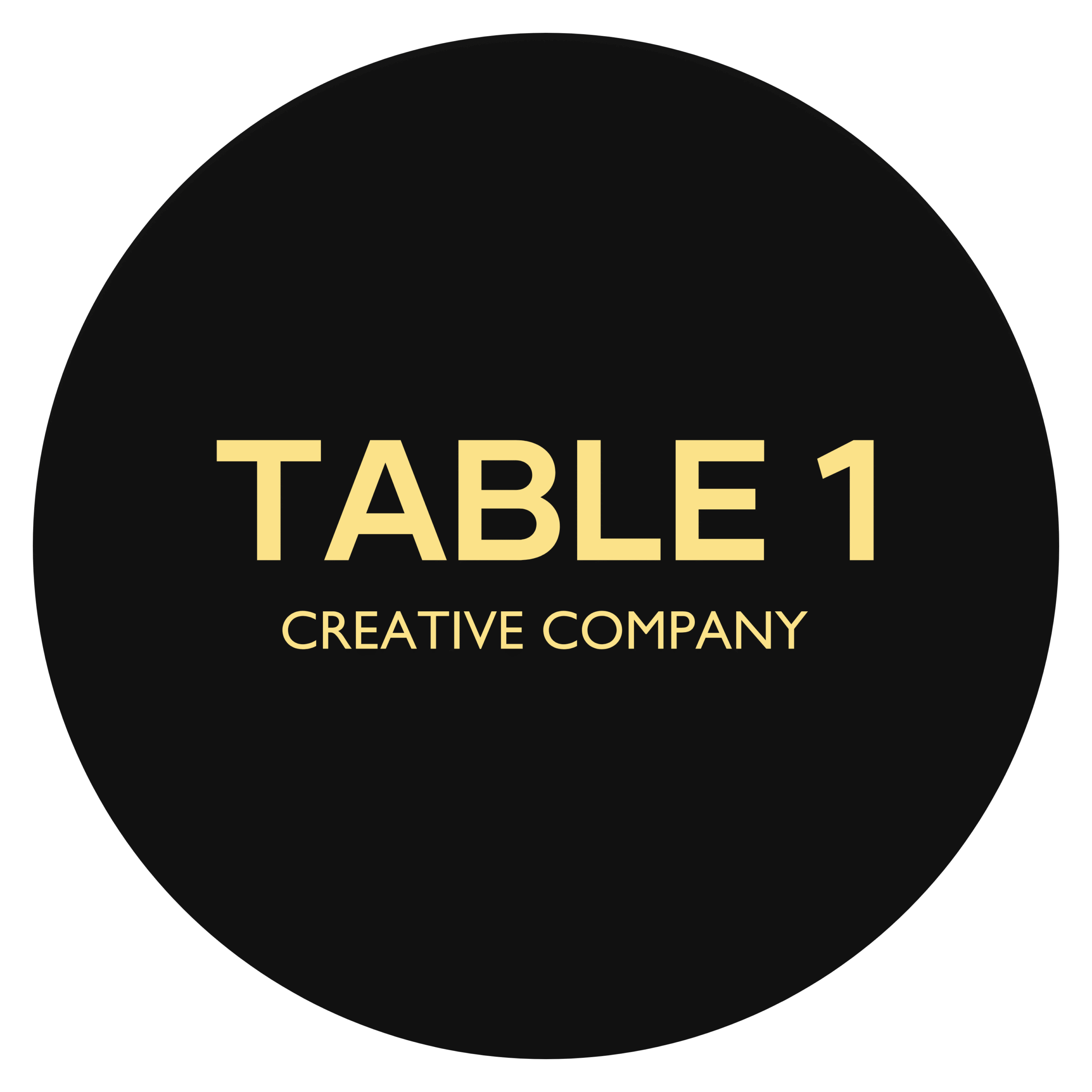Table 1 Creative Company